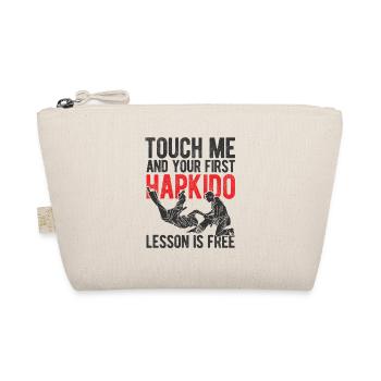 Koreanischer Kampfsport Hapkido - Bio-Täschchen - Natur - Vorne