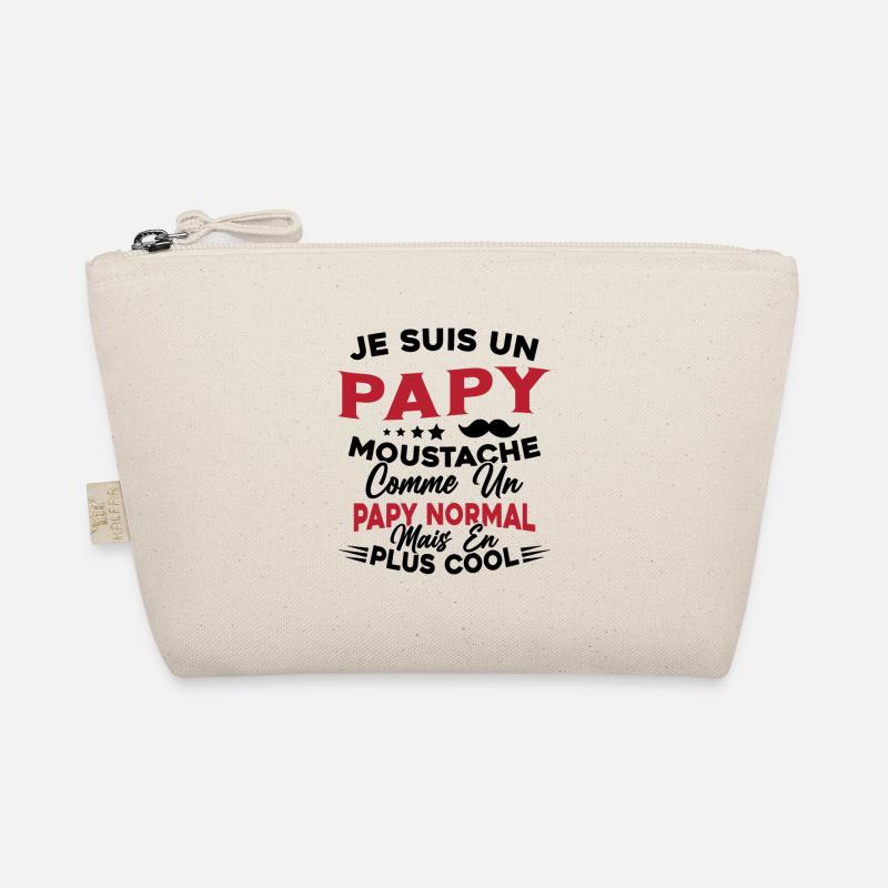 Un Papy Moustache Comme Un Papy Normal Trousse biologique