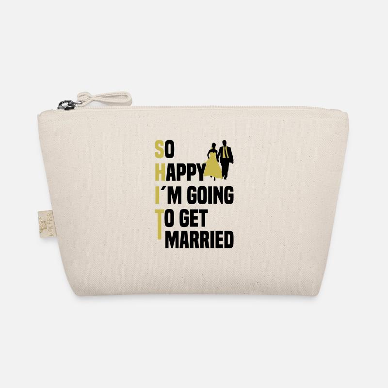 Wedding groom marry Organic Pouch