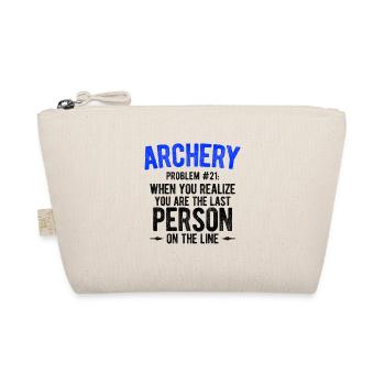 Bogenschießen Archery - Bio-Täschchen - Natur - Vorne