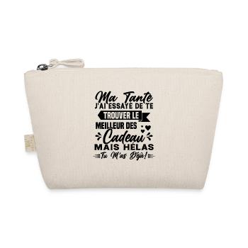 Ma tante Cadeau Fête des Mères Enfant Famille - Trousse biologique - nature - Devant