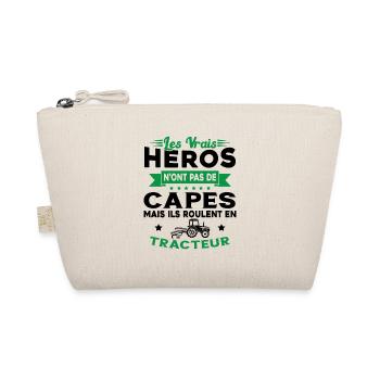 Tracteur Héros Cadeau Agriculteur Humour Fermier - Trousse biologique - nature - Devant