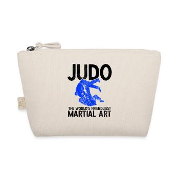 Japanischer Kampfsport Judo - Bio-Täschchen - Natur - Vorne