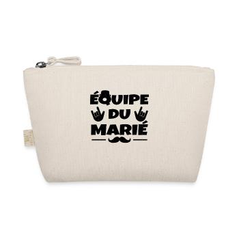 Équipe du Marié EVG Humour Enterrement de vie - Trousse biologique - nature - Devant