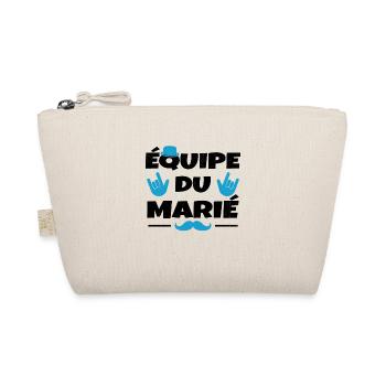 Équipe du Marié EVG Humour Enterrement de vie - Trousse biologique - nature - Devant