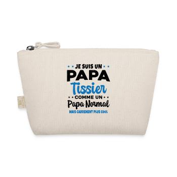 Homme Papa Pâtissier Humour Cadeau - Trousse biologique - nature - Devant
