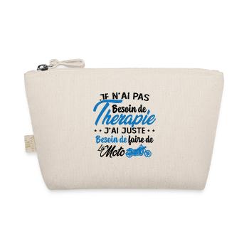 Pas besoin de thérapie besoin de faire de la Moto - Trousse biologique - nature - Devant