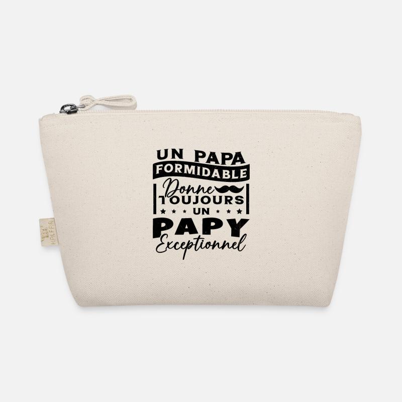 Papa Formidable Donne Toujours Papy Exceptionnel - Trousse biologique - nature