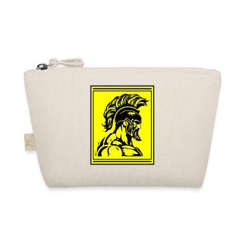 Spartan Warrior Gladiator Muscles - Organic Pouch - nature - Front