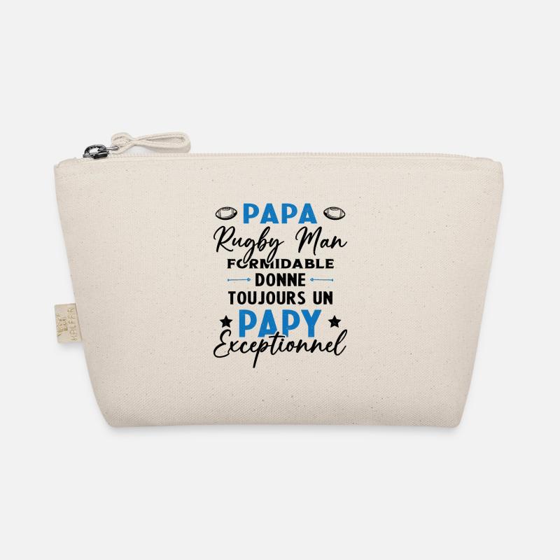 Papa Rugbyman Formidable Papy Exceptionnel Cadeau Trousse biologique