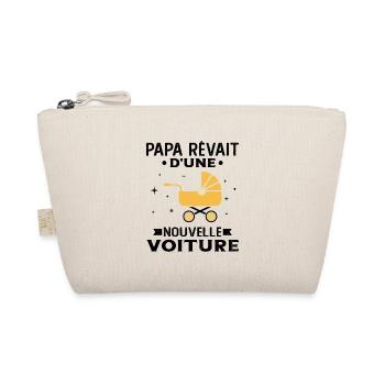 Papa Cadeau Futur Papa - nouvelle voiture de Papa - Trousse biologique - nature - Devant