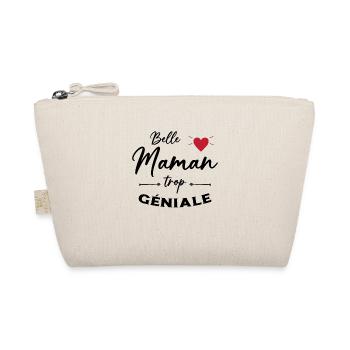 Belle Maman trop geniale / fête des mères - Trousse biologique - nature - Devant
