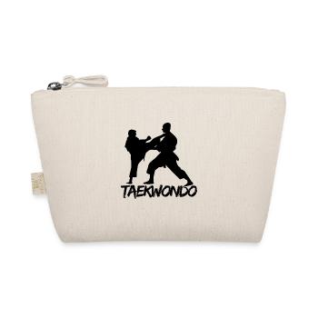 Koreanischer Kampfsport Taekwondo - Bio-Täschchen - Natur - Vorne