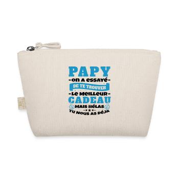 Grand Père Papy Anniversaire Humour Cadeau - Trousse biologique - nature - Devant
