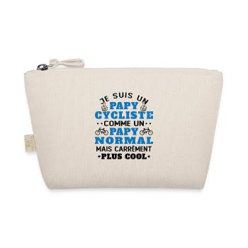 Papy Cycliste Cadeau Vélo Humor Grands-Parents - Trousse biologique - nature - Devant