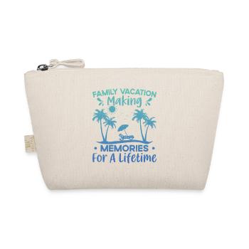 Summer holidays with the family Creating memories - Organic Pouch - nature - Front