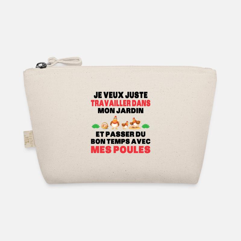 Passer Du Temps Avec Mes Poules Fermier Cadeau - Trousse biologique - nature