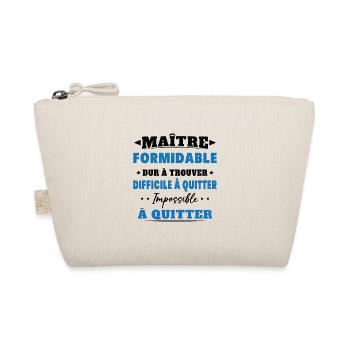 Maître formidable idée cadeau maître d'école - Trousse biologique - nature - Devant