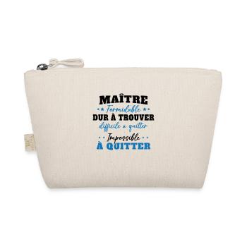 Maître formidable idée cadeau maître d'école - Trousse biologique - nature - Devant