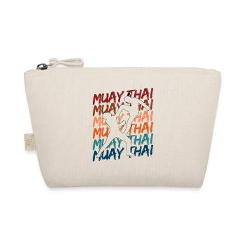 Thaiboxen Muay Thai - Bio-Täschchen - Natur - Vorne