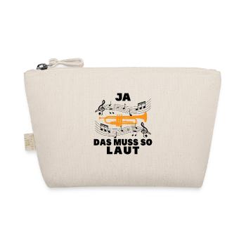 Ja das muss so laut - Bio-Täschchen - Natur - Vorne