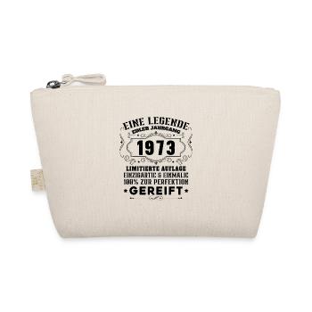Vinatge 1973 Geburtstagsgeschenk - Bio-Täschchen - Natur - Vorne