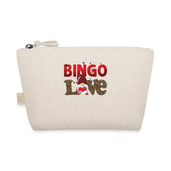 Bingo Love Leo Pattern Women Men Bingo - Bio-Täschchen - Natur - Vorne