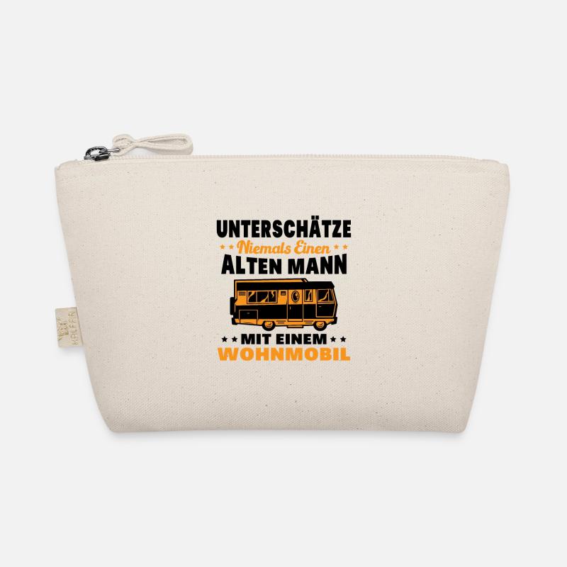 Unterschätze niemals einen alten Mann Wohnmobil Bio-Täschchen