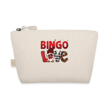 Bingo Love Leo Pattern Femmes Hommes Bingo - Trousse biologique - nature - Devant