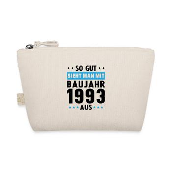 Geschenk Geburtstag 1993 Frau Mann Geschenkidee - Bio-Täschchen - Natur - Vorne