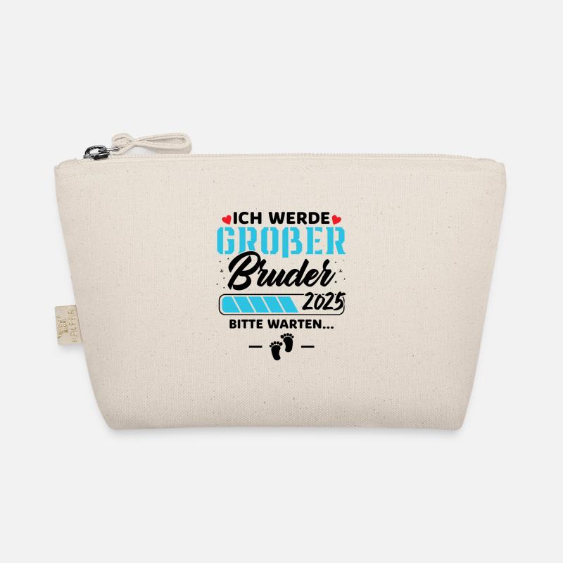 Ich werde Großer Bruder 2025 Bio-Täschchen