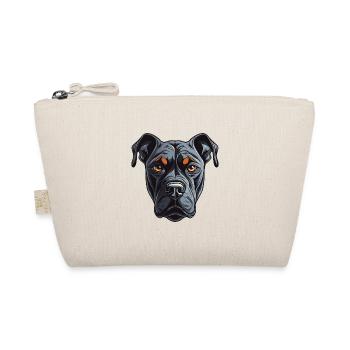 Staffordshire Bull Terrier Dog Portrait - Organic Pouch - nature - Front