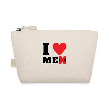 I love men, I love myself - Organic Pouch - nature - Front
