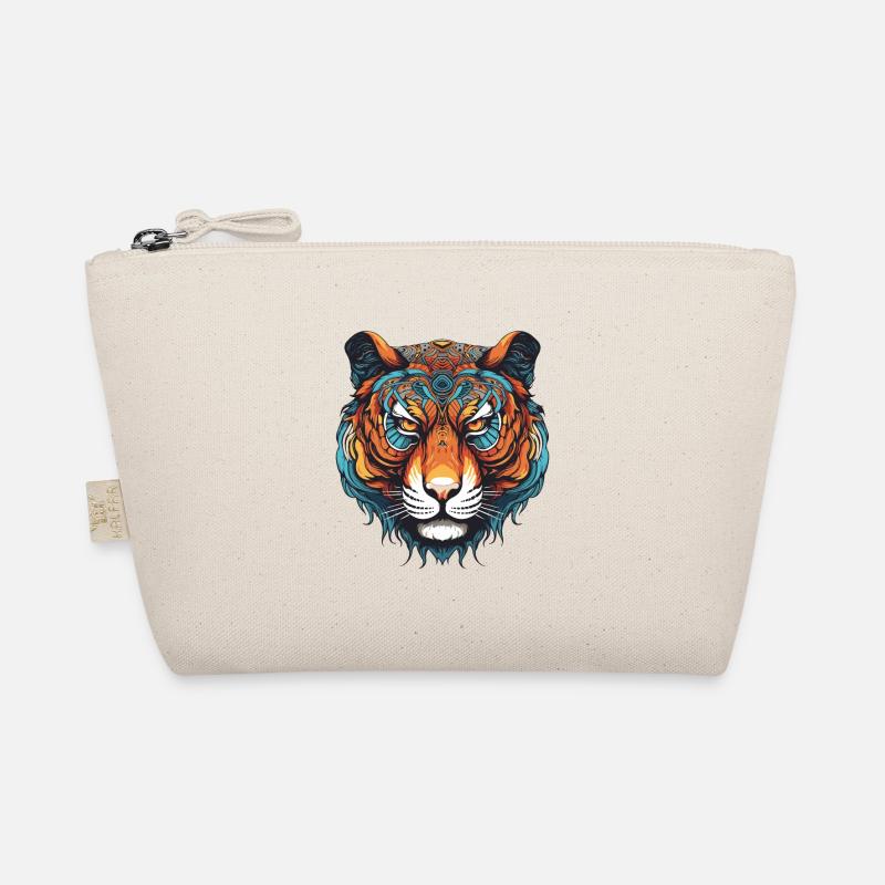 Tiger Portrait Bio-Täschchen