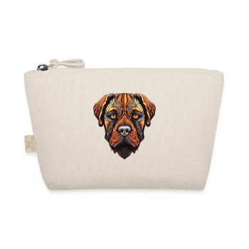 Mastiff Dog Portrait - Organic Pouch - nature - Front