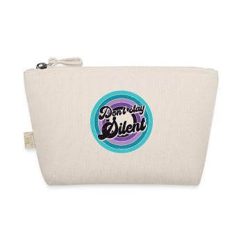Don't Stay Silent Mental Health Message - Organic Pouch - nature - Front