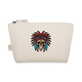 Chef indien Apache Skull - Trousse biologique - nature - Devant