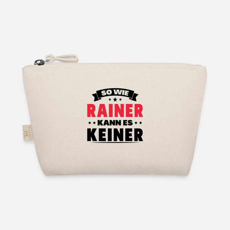 So wie Rainer kann es keiner - Bio-Täschchen - Natur