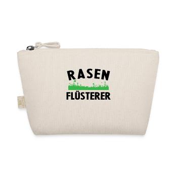 Rasenflüsterer Lustige Gärtner Geschenkidee Garten - Bio-Täschchen - Natur - Vorne