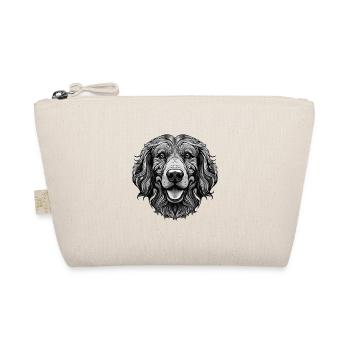 Portrait de chien Golden Retriever - Trousse biologique - nature - Devant