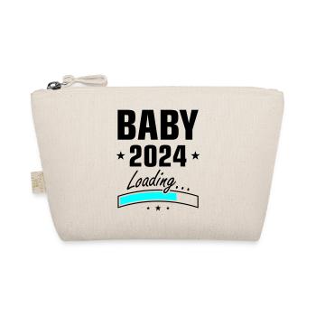 Baby 2024 Loading - Bio-Täschchen - Natur - Vorne