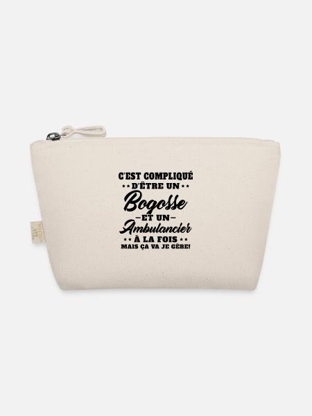 ambulancier bogosse Cadeau humour ambulance - Trousse biologique - nature