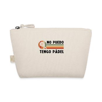 Ich kann keinen Vintage-Padel-Padelschläger haben - Bio-Täschchen - Natur - Vorne