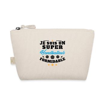 Humour Super Handballeur formidable Handball - Trousse biologique - nature - Devant