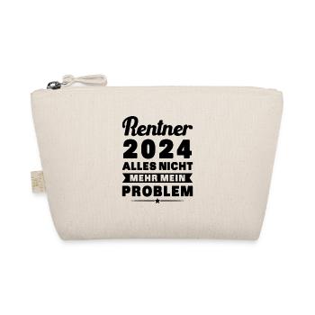 Rentner 2024 Rente Humor Ruhestand - Bio-Täschchen - Natur - Vorne