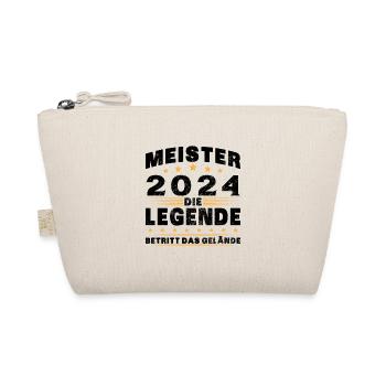 Meister 2024 Die Legende Betritt Das Gelände - Bio-Täschchen - Natur - Vorne