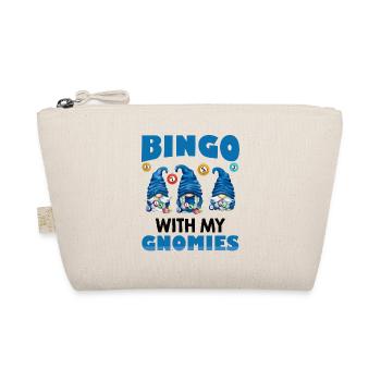 Bingo Mit Meinen Gnomies Lustiges Bingo - Bio-Täschchen - Natur - Vorne