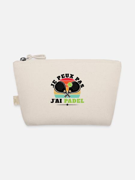 Je peux pas j'ai padel - Trousse biologique - nature