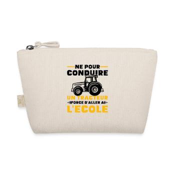 Né pour conduire des tracteurs Cadeau Agriculteur - Trousse biologique - nature - Devant