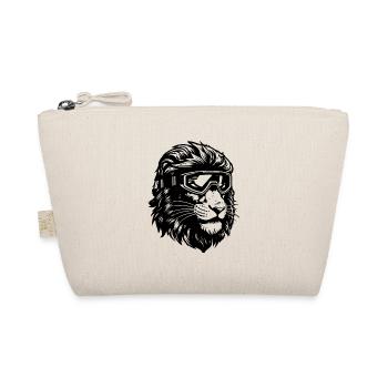 Lion Ski Goggles - Organic Pouch - nature - Front
